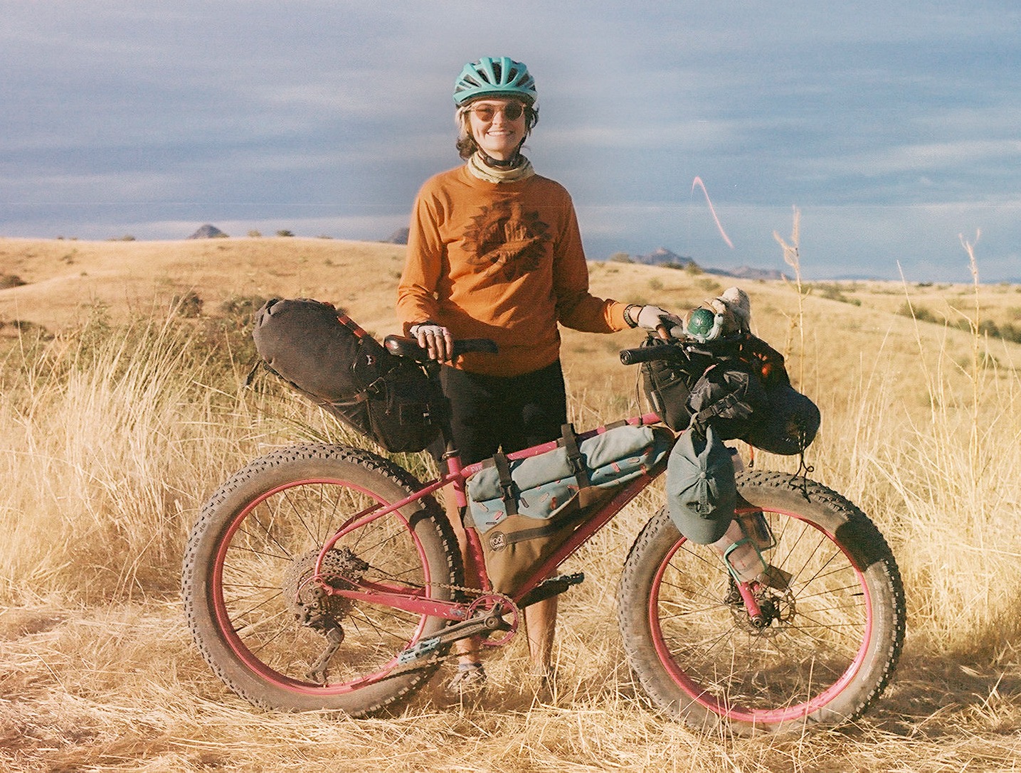 Brenda Croell writes about riding her Otso Cycles Warakin Stainless gravel bike on a bikepacking adventure in Arizona.