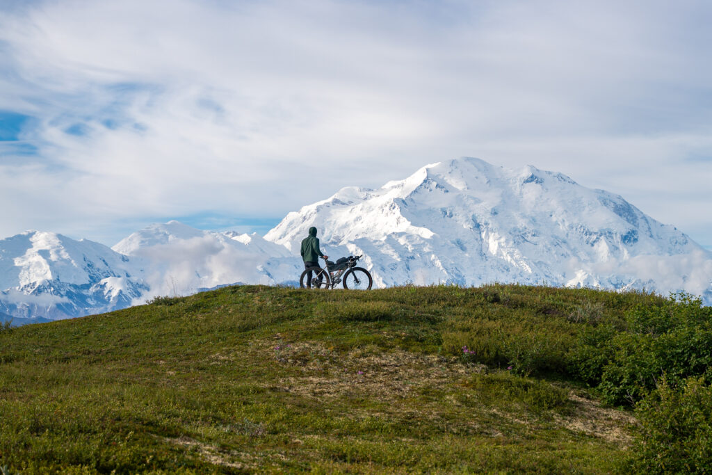 Rachel Heath and Dylan Morton ride their Otso Cycles Voytek and Fenrir Stainless on bikepacking trips in Alaska during Summer 2022.