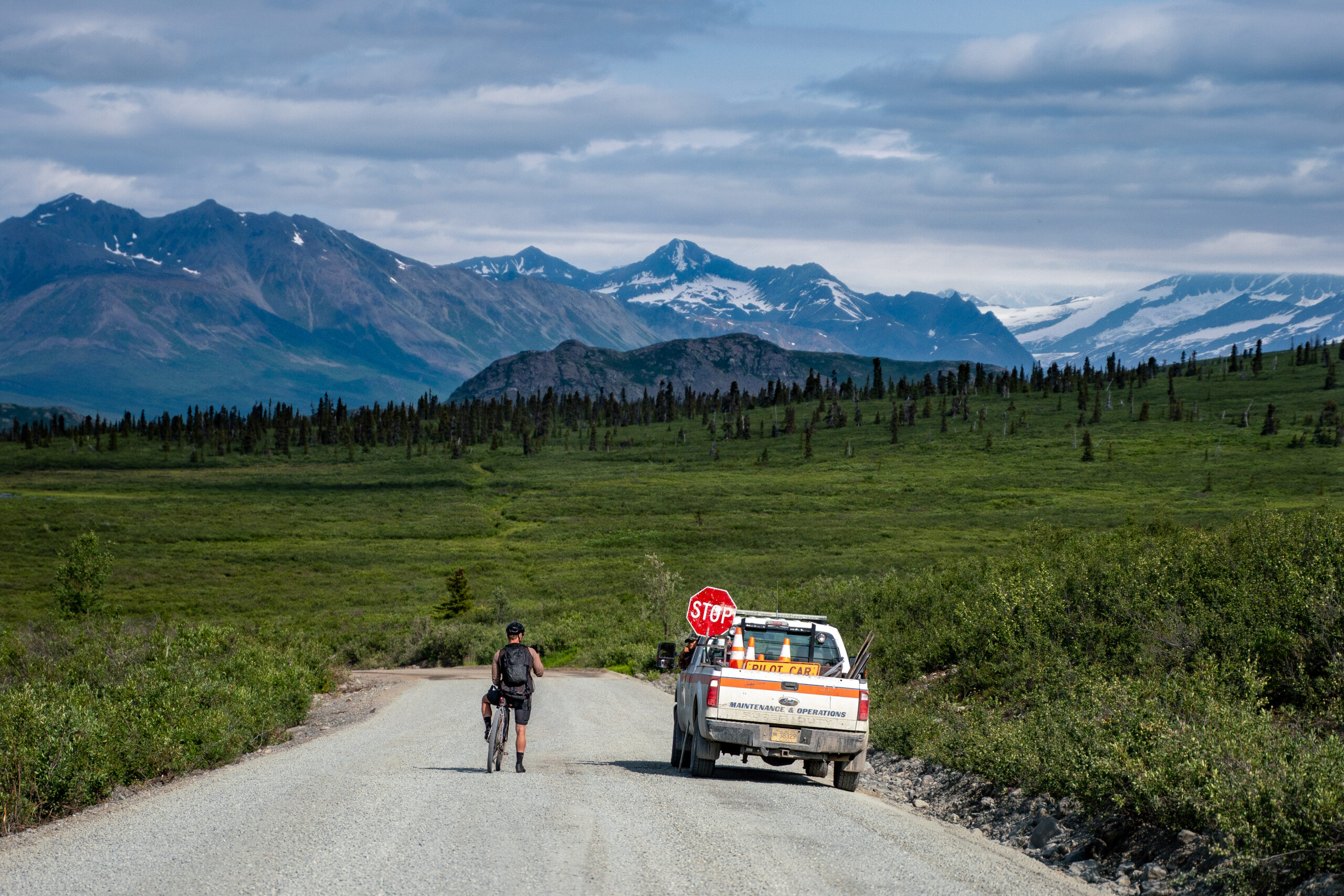 Rachel Heath and Dylan Morton ride their Otso Cycles Voytek and Fenrir Stainless on bikepacking trips in Alaska during Summer 2022.